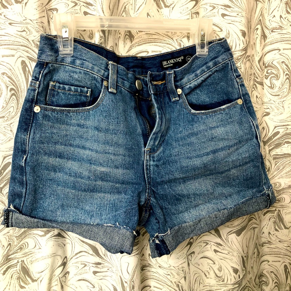 BlankNYC denim cut off shorts